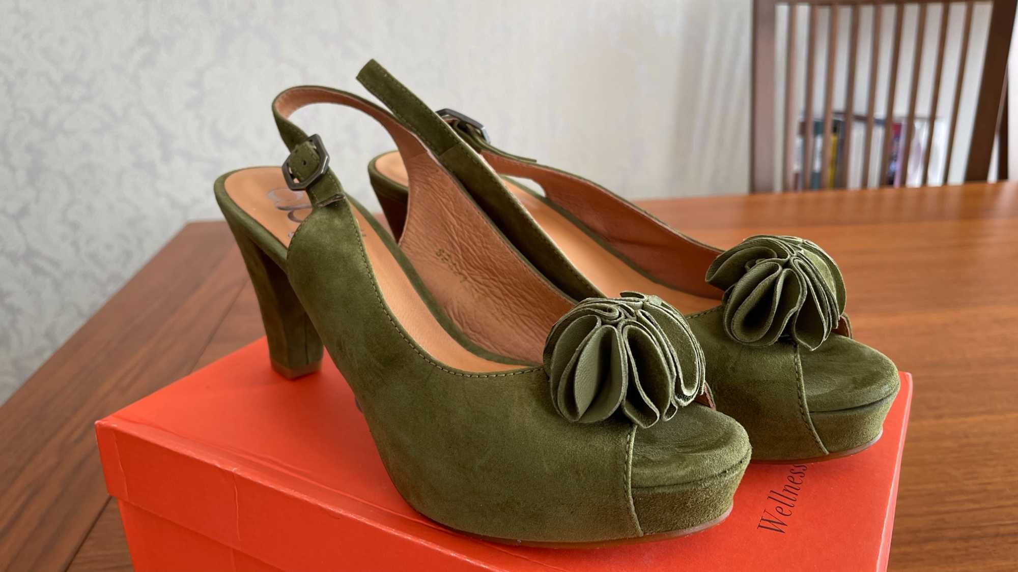 Туфлі Gadea зелені