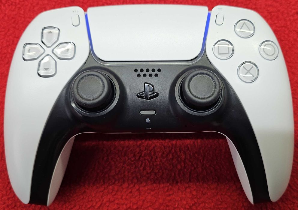 Oryginalny Dualsense PS5/PC Biały analogi Halla - koniec z dryfem