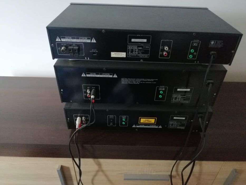 Wieża kenwood DP-3050 KT-3050L KX-W4060 KD-56R KA-3050R KOLUMNY SABA