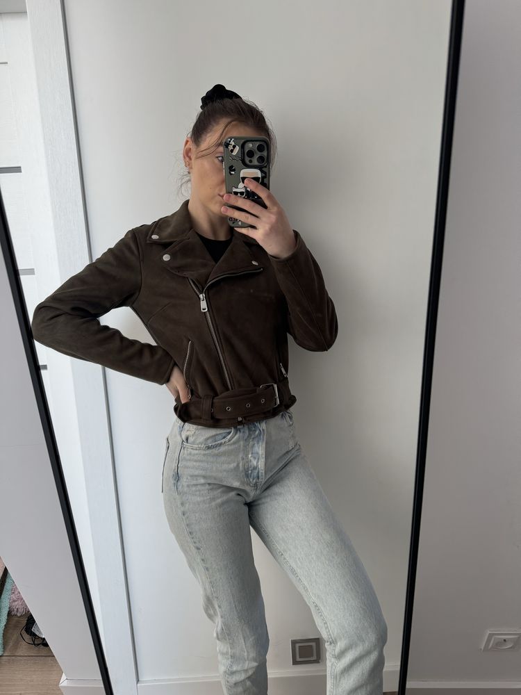 Kurtka ramoneska khaki New Look