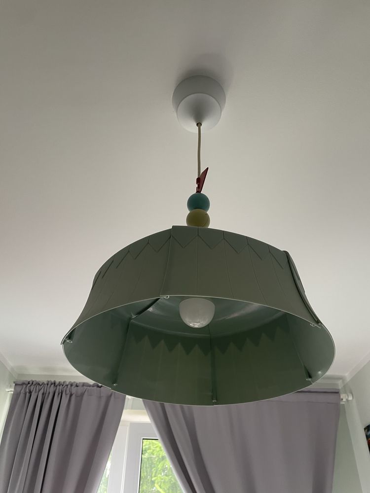 Lampa dziecięca cyrk trollbo ikea