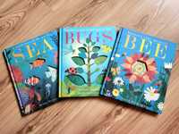 Britta Teckentrup Little World Three Book Gift Set Sea Bugs Bee zestaw