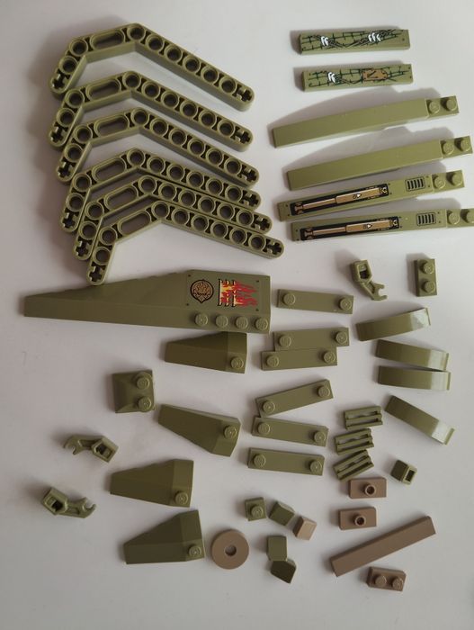 LEGO peças original cor verde claro