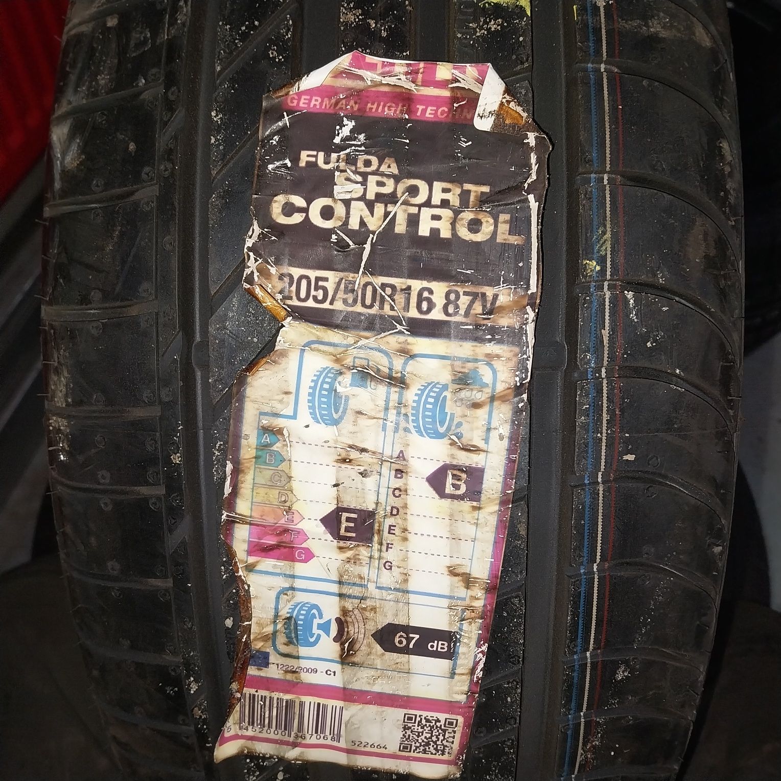 Opona Letnia Fulda Sport Control 205/50R16 87V