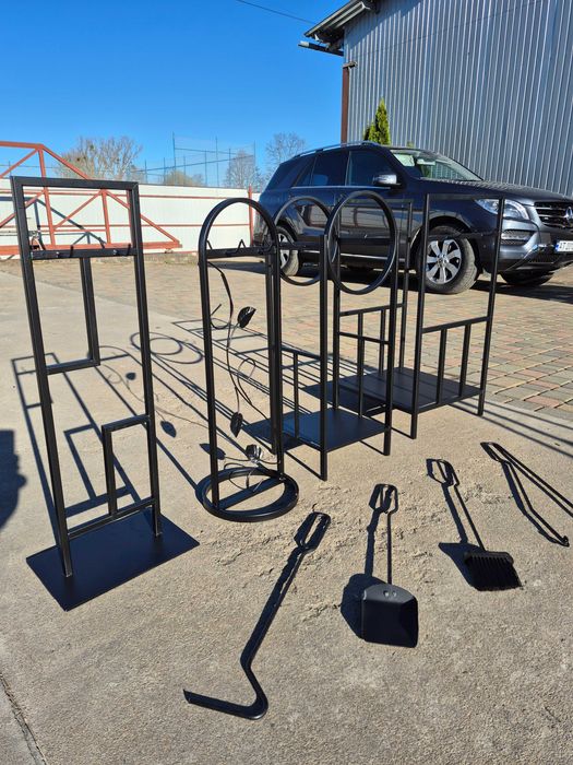 Кований набір для каміну, набір для каміну, кований набір