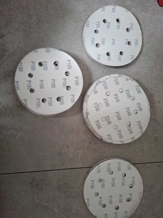 Szlifierka do gładzi gipsu Majster MP-0020 + 40 tarcz do szlifowania