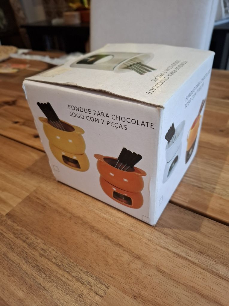 Fondue de chocolate para 4 pessoas