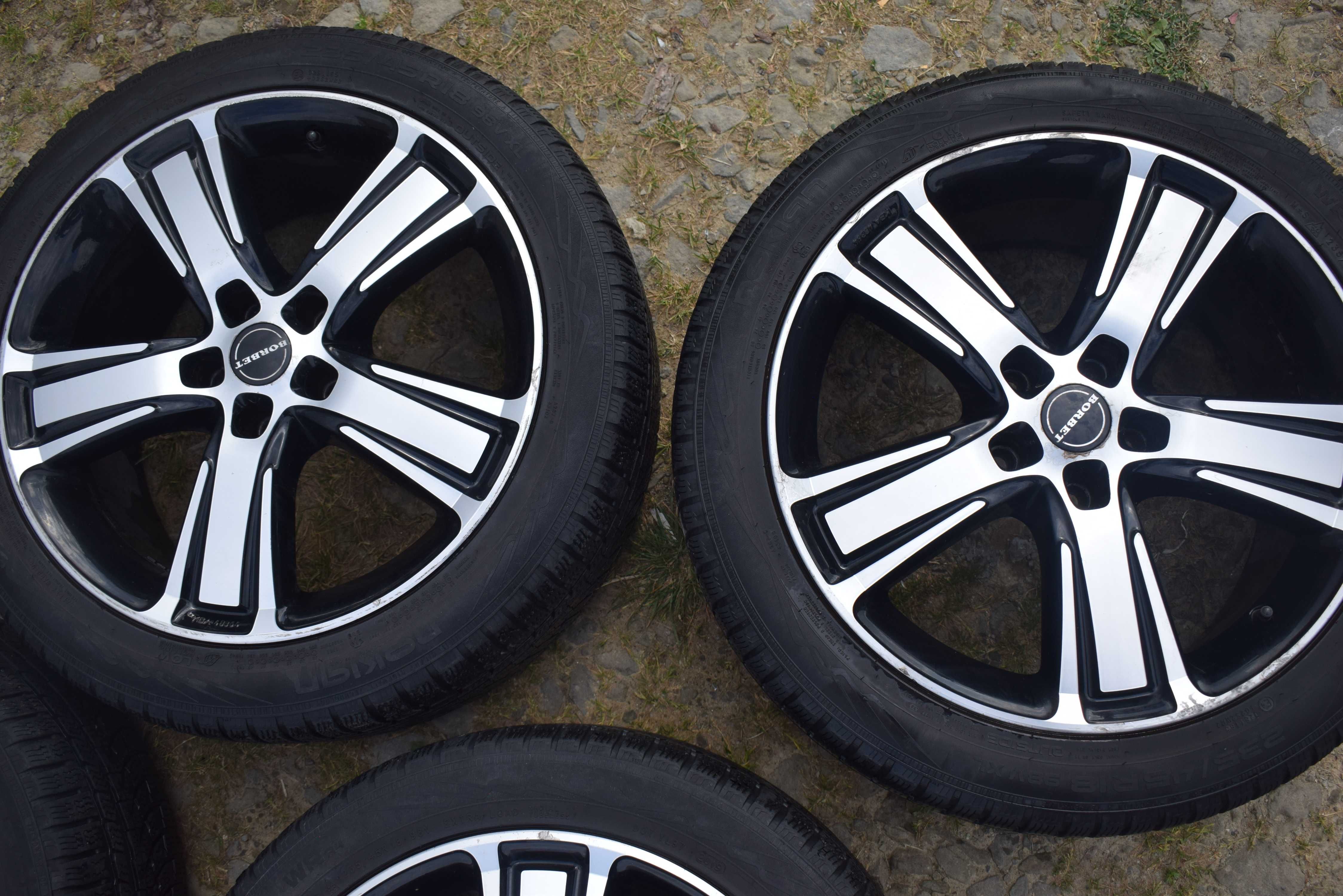 4X felgi opony BORBET ET40 5X115. 8J 235/45R18 CHEVROLET ORLANDO 48364