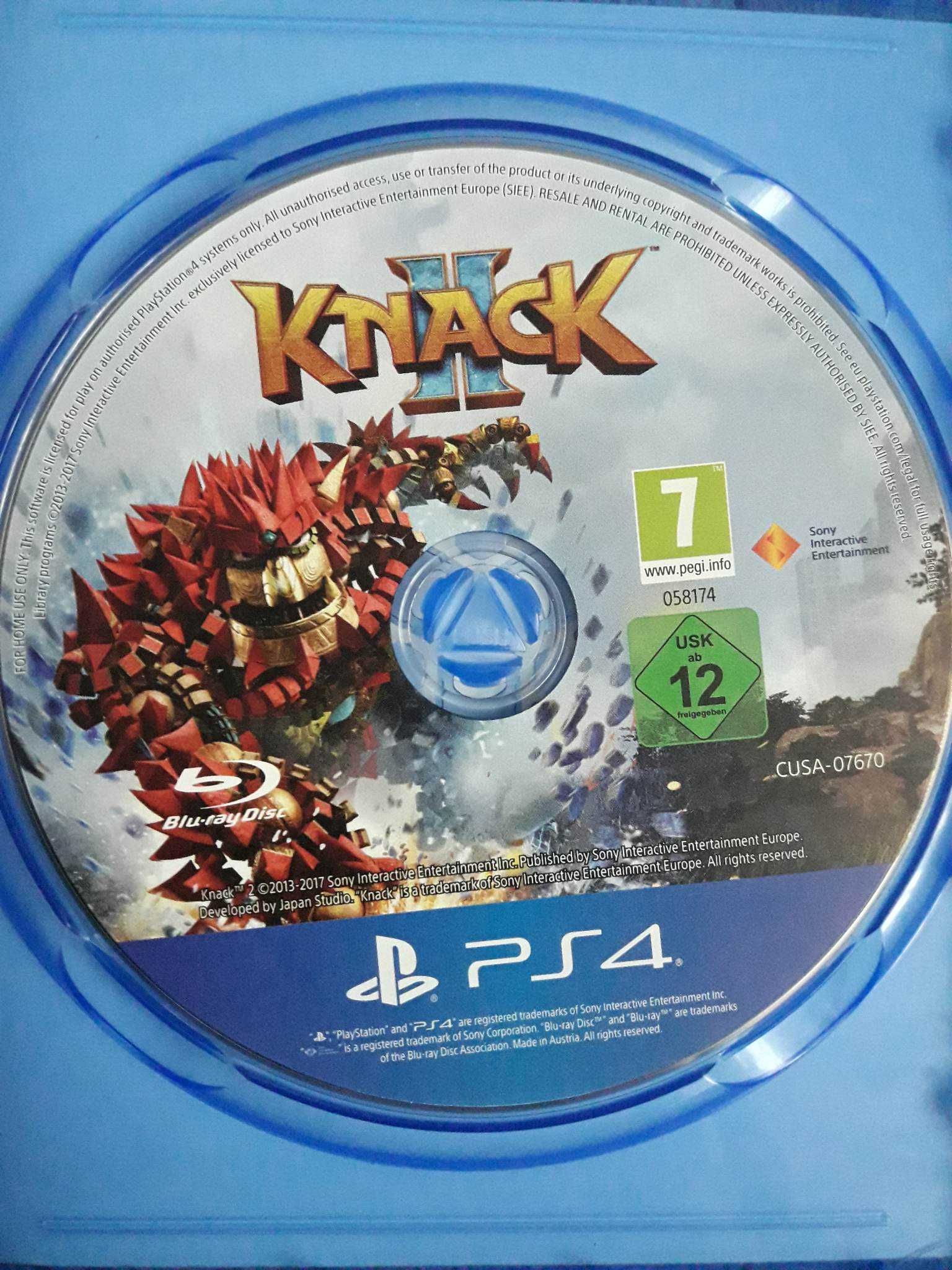 Gra Knack 2 Polska Wersja PS4/PS5 Playstation