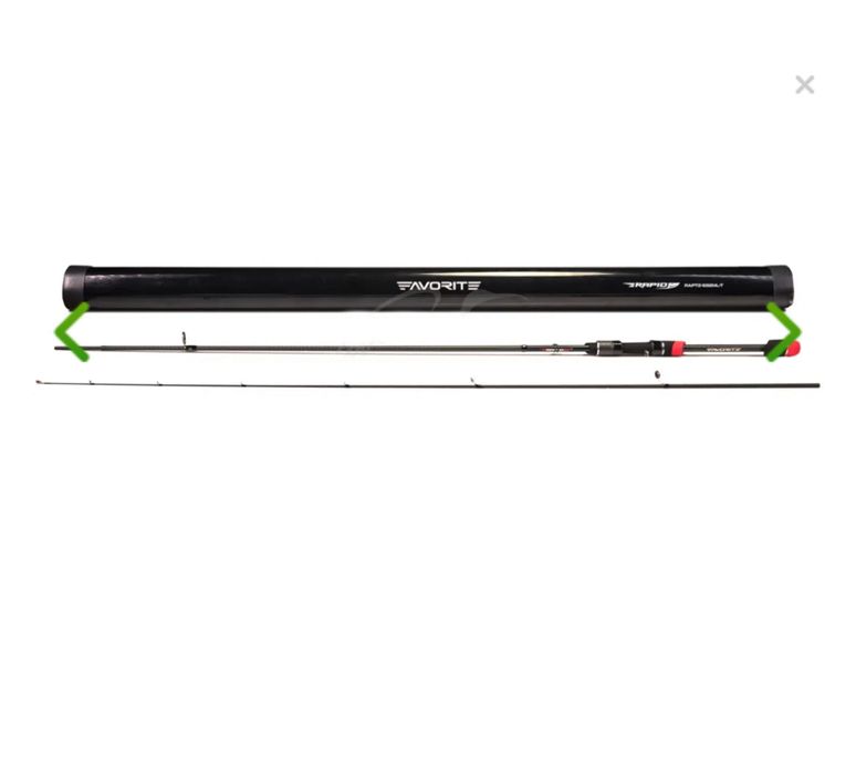 Продам спининг Favorite Rapid + катушка daiwa комплект