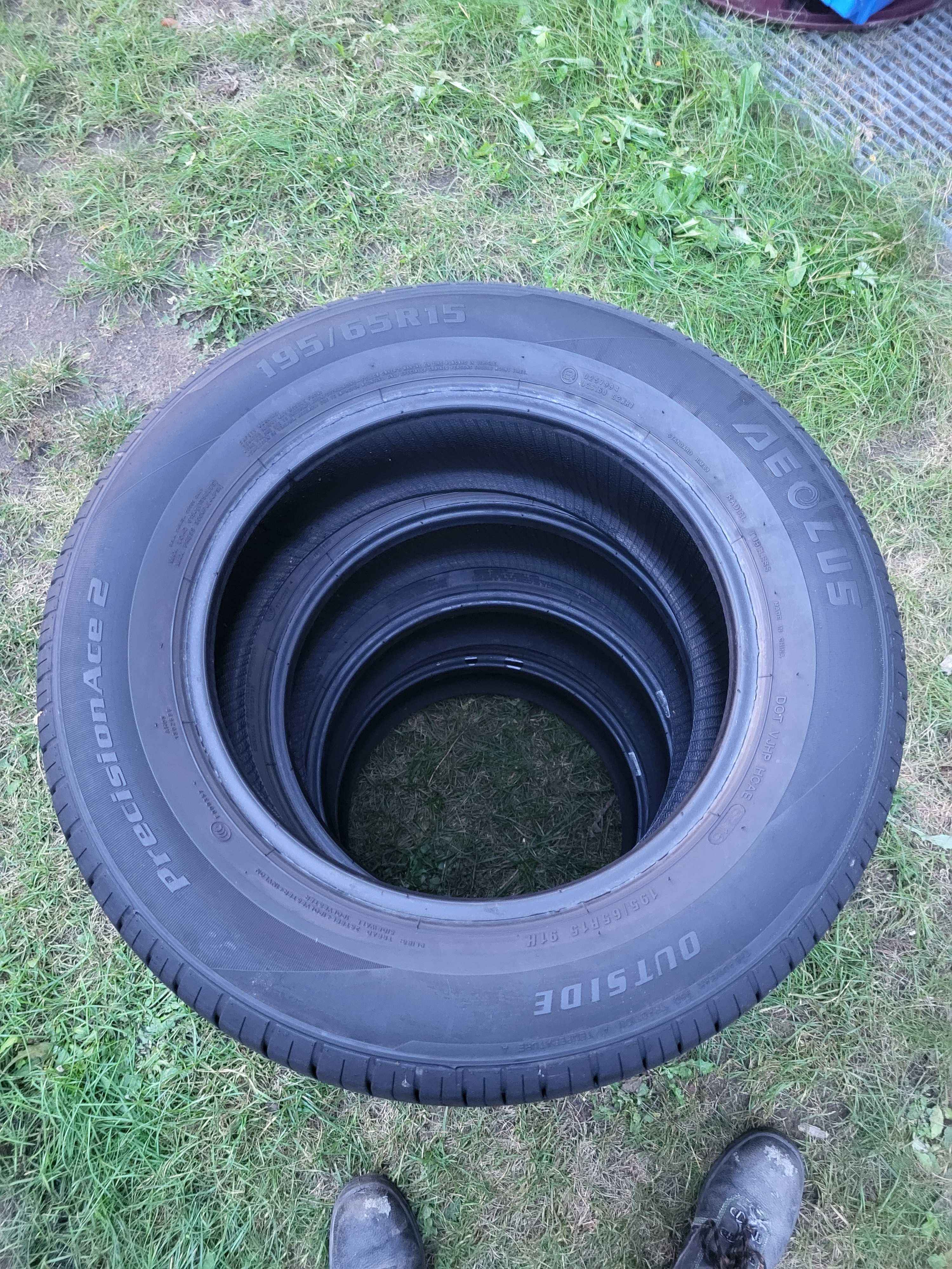 [4szt] Aeolus 195/65 r15 Letnie /// 6,25mm!! MONTAŻ opony lato komplet