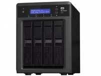 Serwer plików NAS WD My Cloud EX4 plus 4 dyski po 4TB