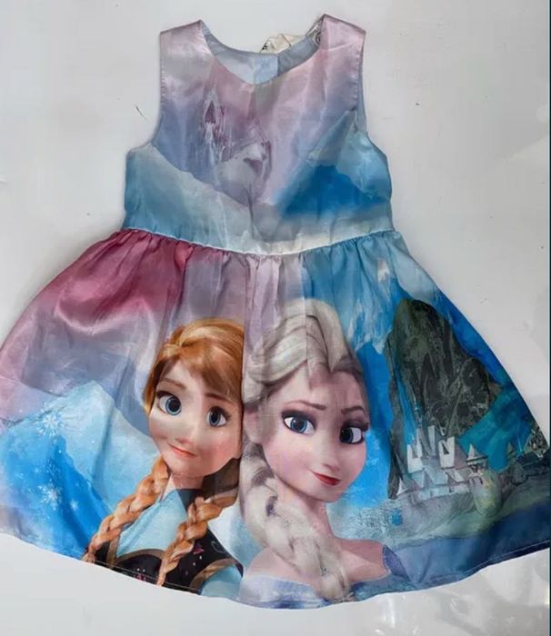 HM Sukienka Elsa, Elza, Kraina lodu, Frozen rozmiar 134/140