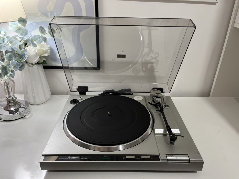 Gramofon Hitachi HT-50S, serwis, nowa igła