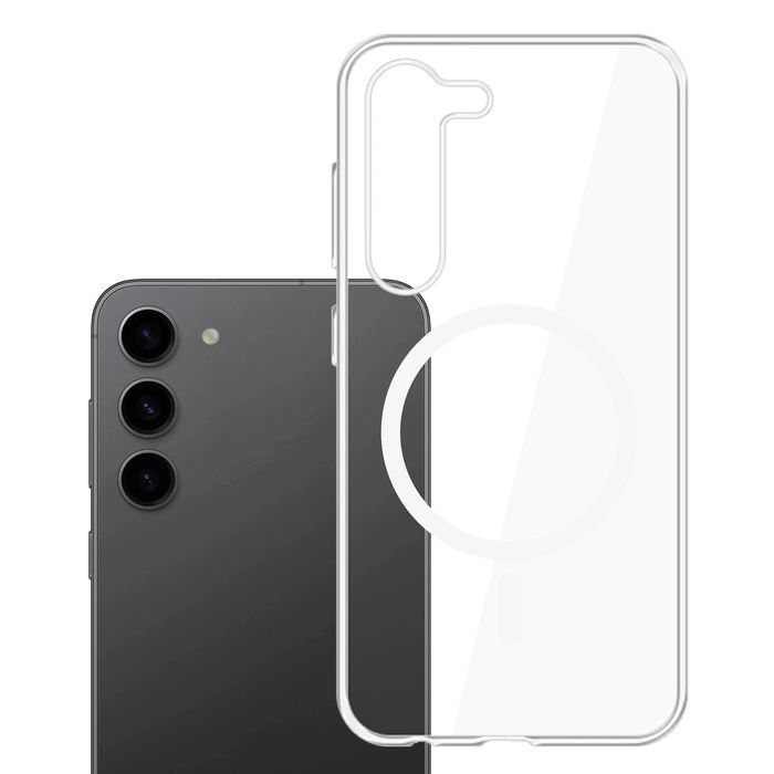 Etui ochronne case do Samsung Galaxy S23+ Plus 3mk Clear MagCase