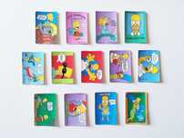 13 cromos THE SIMPSONS (Bollycao) panrico | lote