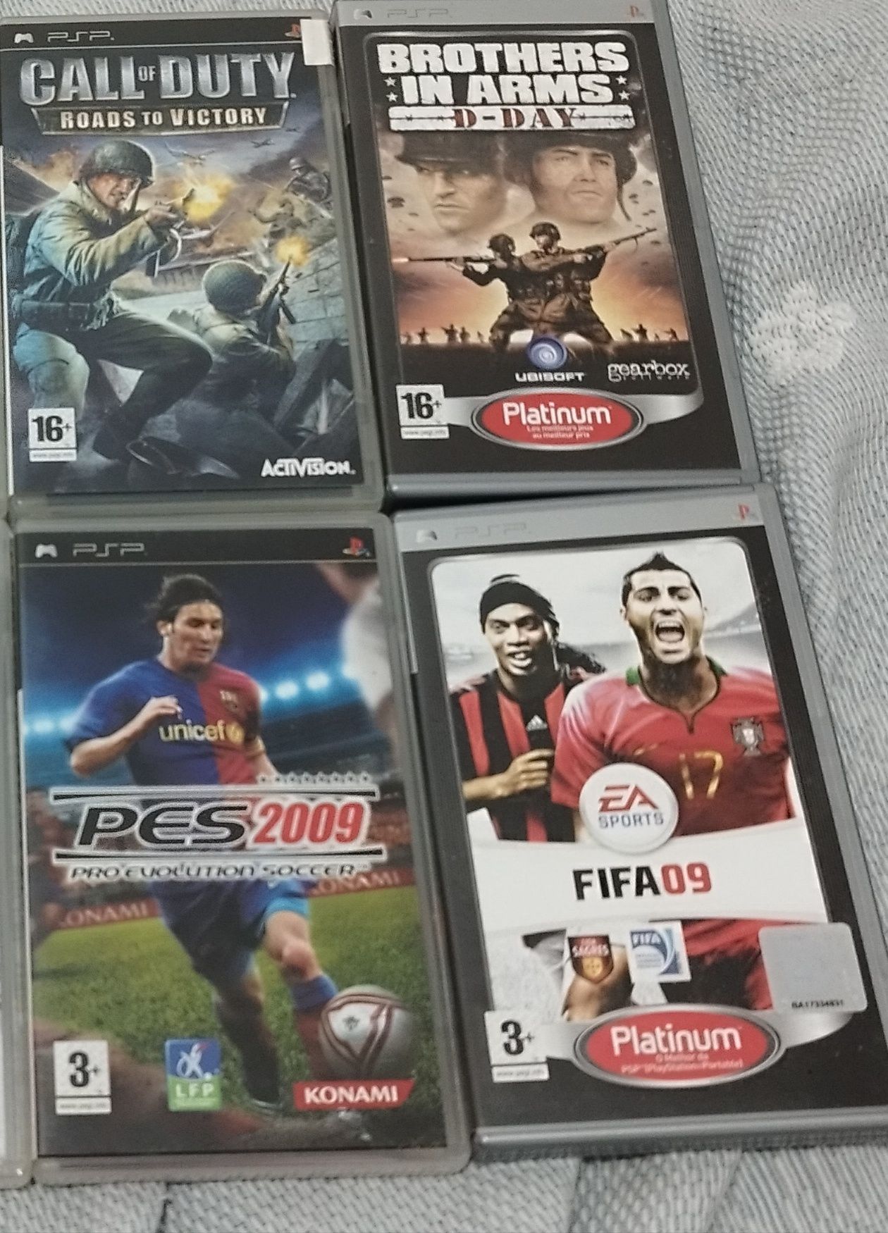 Jogos PSP usados