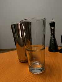 Shaker barmański szklany