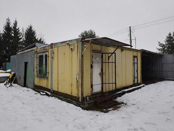 kontenery-warsztat sprzedam