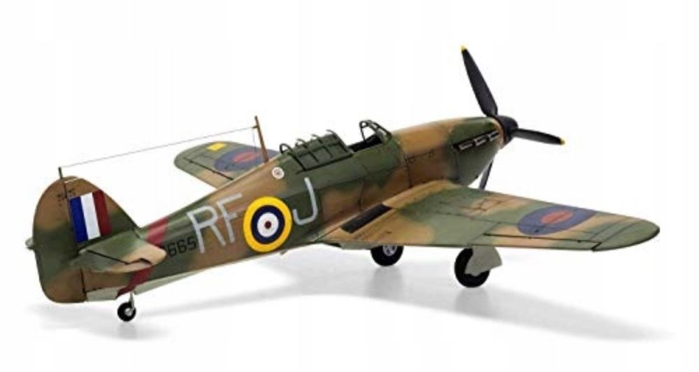 Samolot Hawker Hurricane Mk.I model Airfix A05127A skala 1/48