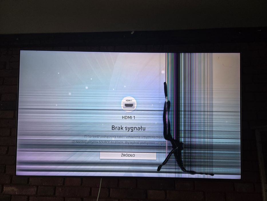 Telewizor Samsung QE65Q7F2AU 65" QLED 4K  uszkodzony