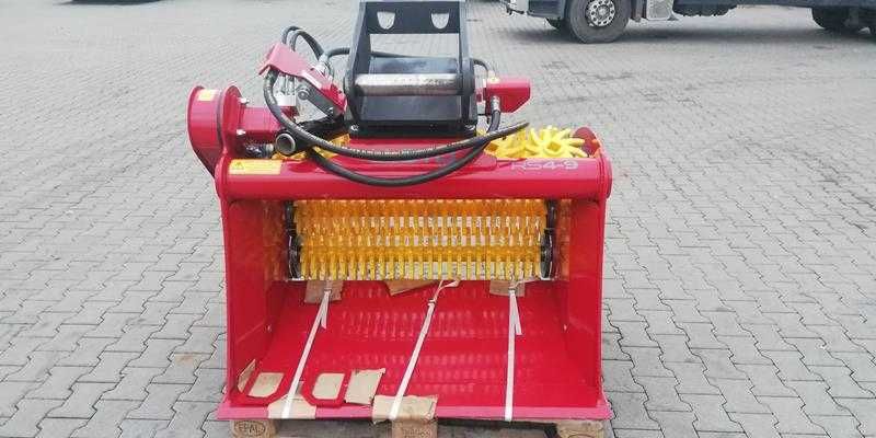 Oryginalna łyżka przesiewająca Rotastar do koparki 4-9 ton