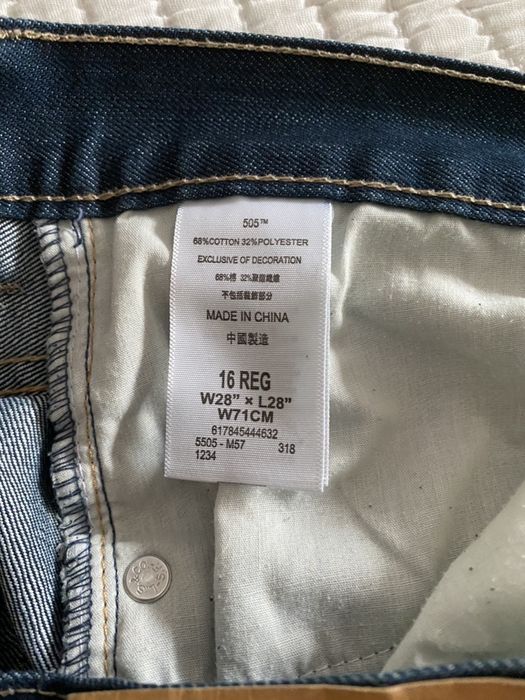 Levis 505 rapaz 12-13 anos NOVAS