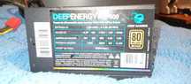 fonte de alimentaçao para pc deepenergy rgb 600w psu