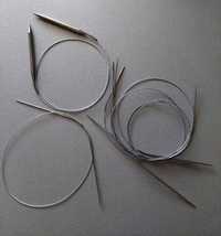 Спицы круговые для вязания (разной длины)