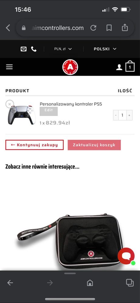 Pad ps5 aimcontrollers