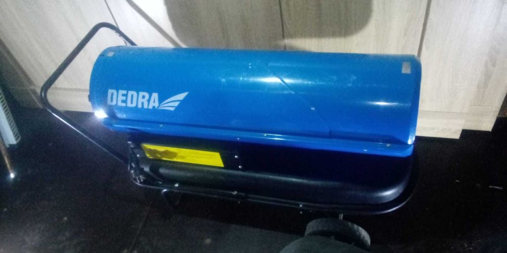 Używana nagrzewnica olejowa / diesel Dedra 50 kW– sprawna