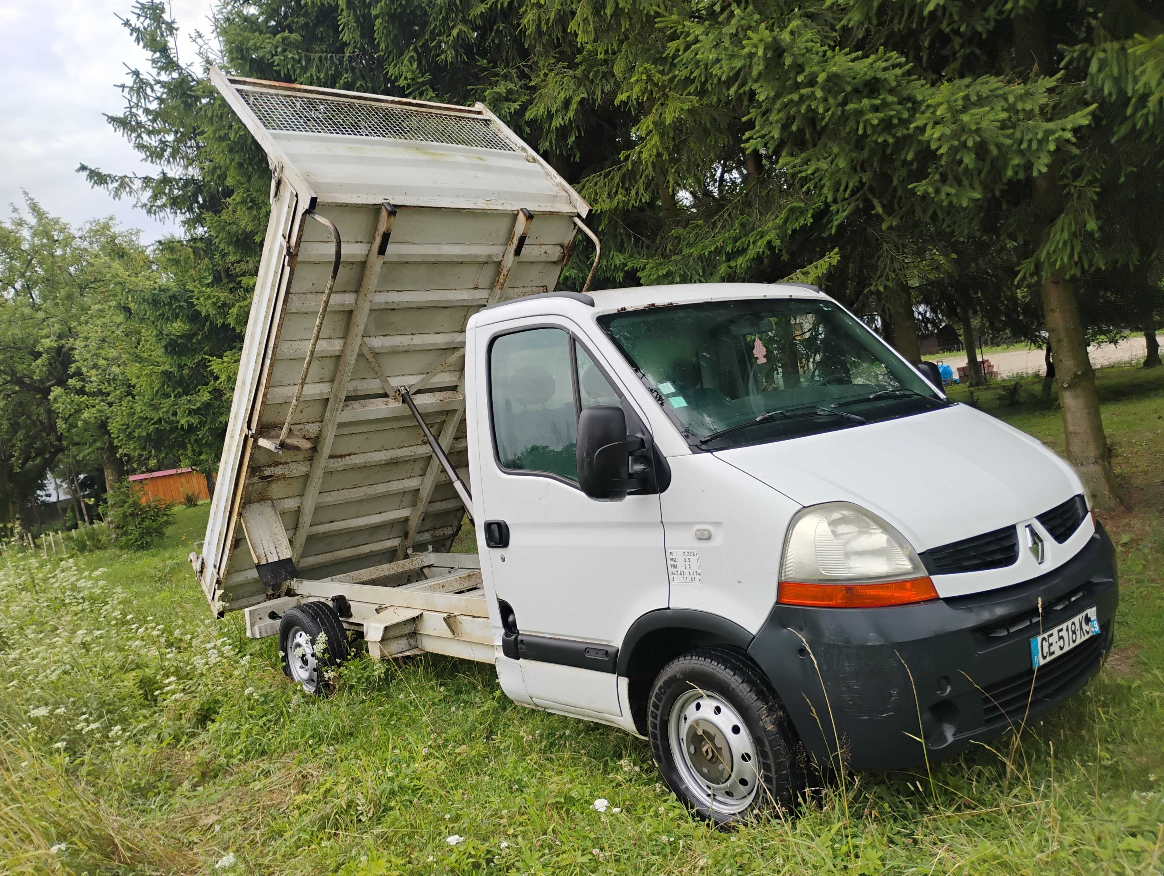 Renault master wywrotka 2.5dci
