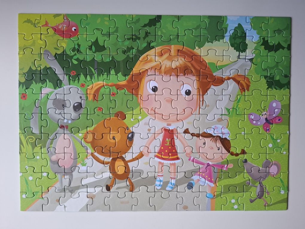 Puzzle Spacer firmy Multigra 120 elementów idealne