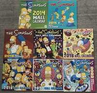Calendários de parede Simpsons