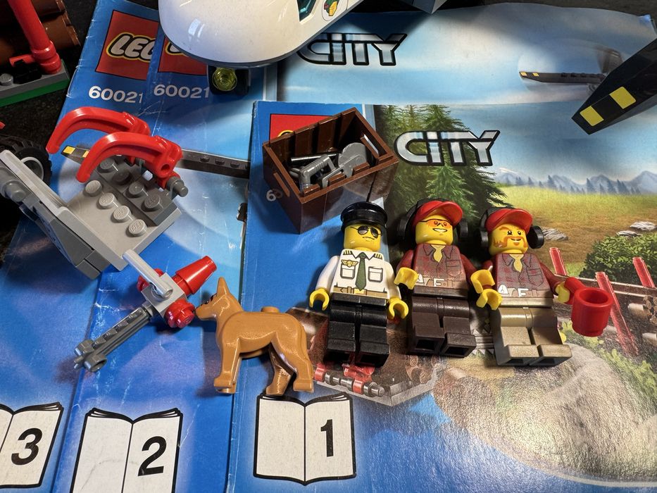 LEGO 60021 City Airport Cargo Heliplane zestaw samolot klocki