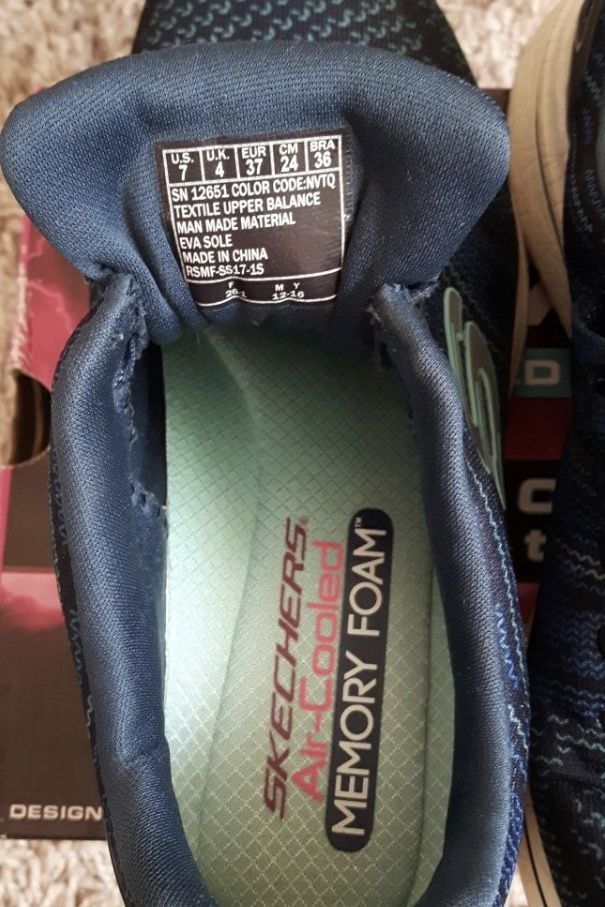 Кросівки Skechers, memory foam