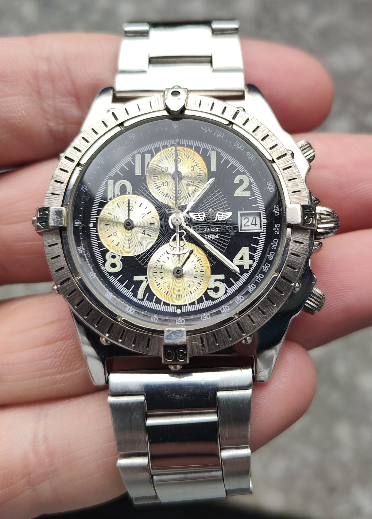 Zegarek Breitling 1884 B13048 Chronograf SWISS