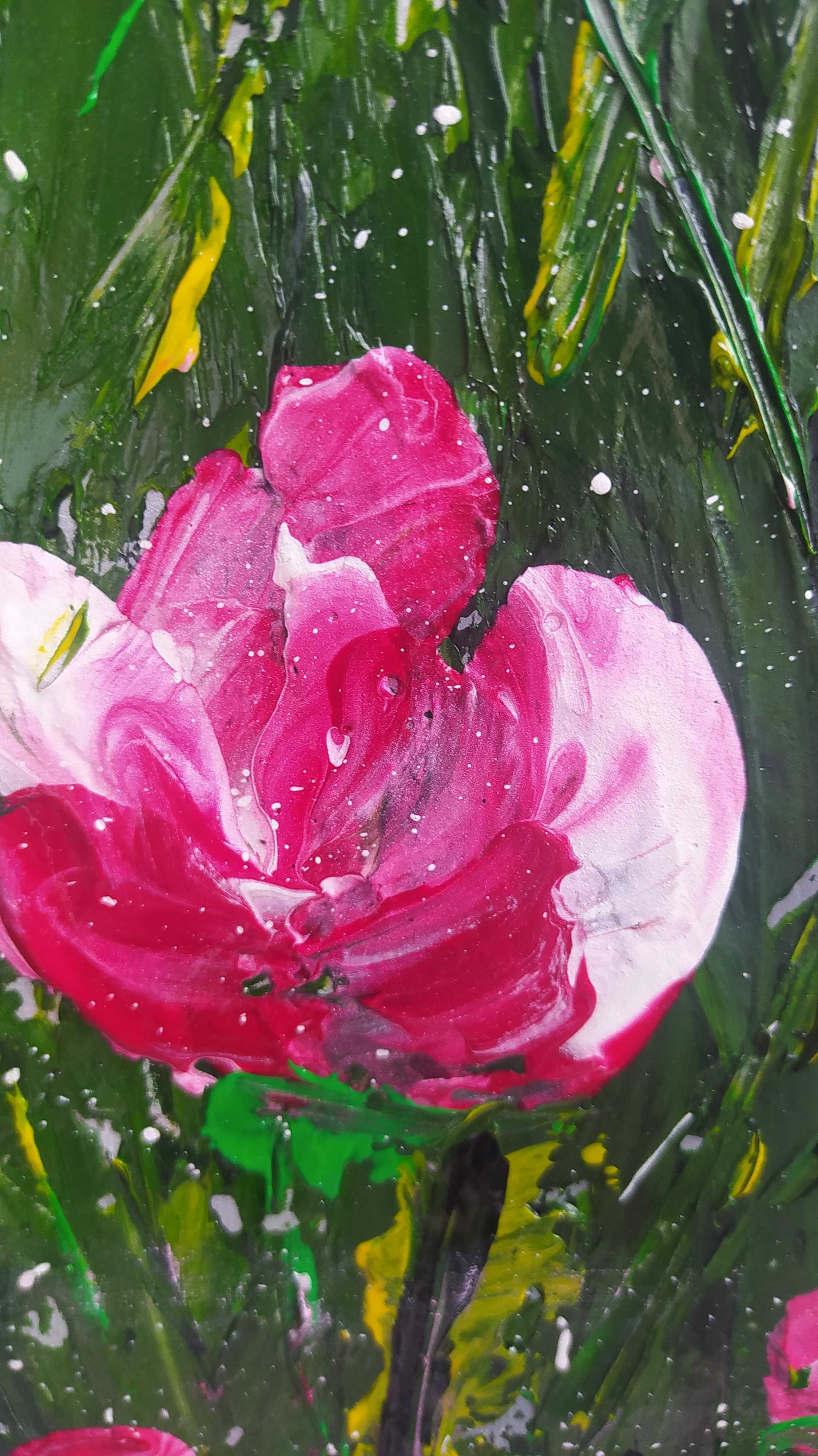 Obraz natura " Kwiatkowo " nowy, 60 cm x 40 cm