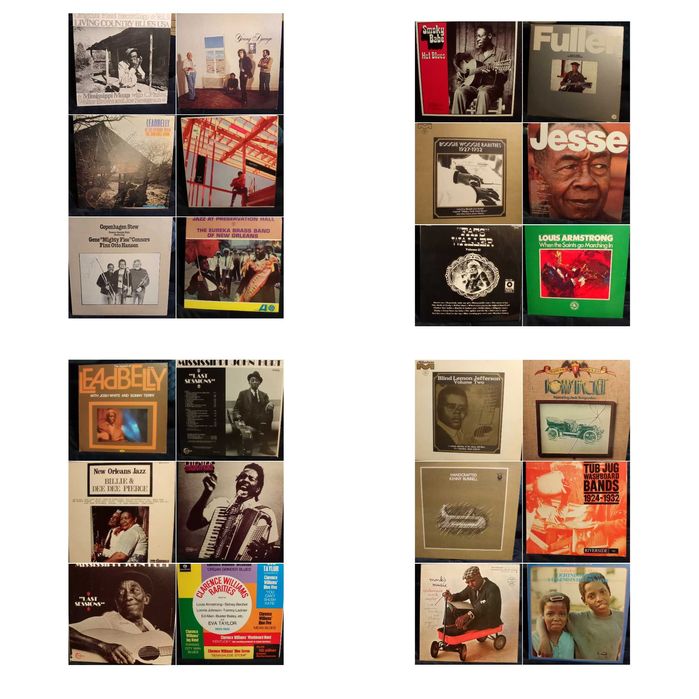 Analogi/Vinyle Jazz, Folk-Blues,Cajun 1920-'70 Unikaty, 1.wydania