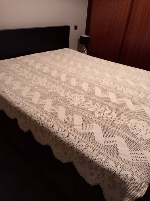 Colcha de renda para cama