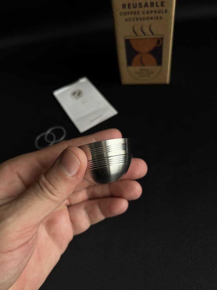 Металева кавова капсула Nespresso Vertuoline Next