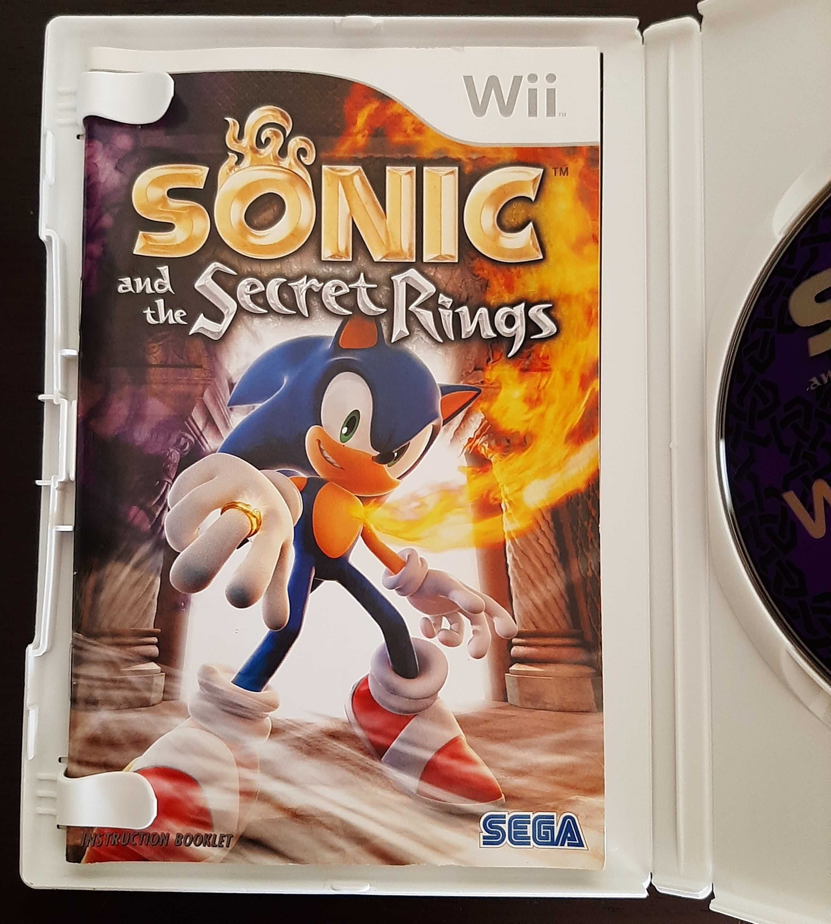 Wii JOGO - Sonic and the Secret Rings