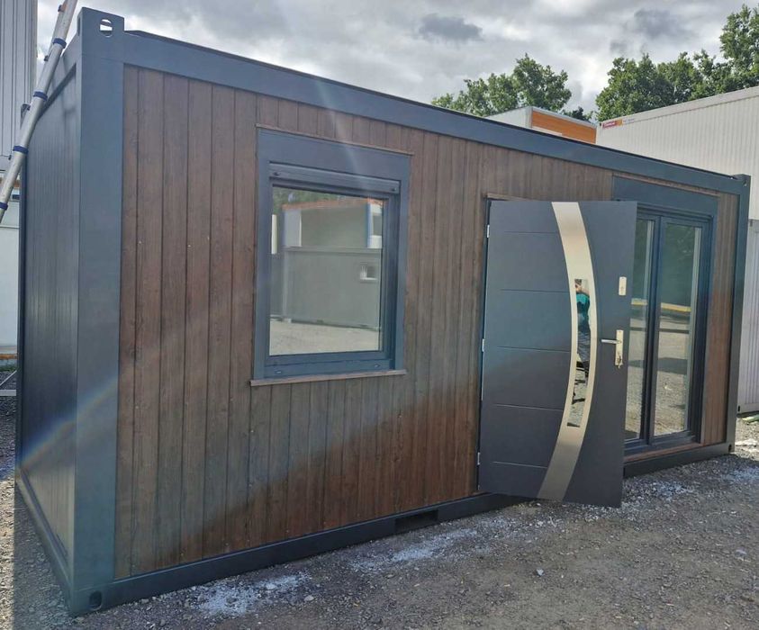 Kontener usługowy biurowy mieszkalny socjalny 6 x 2,5 x 2,8 m