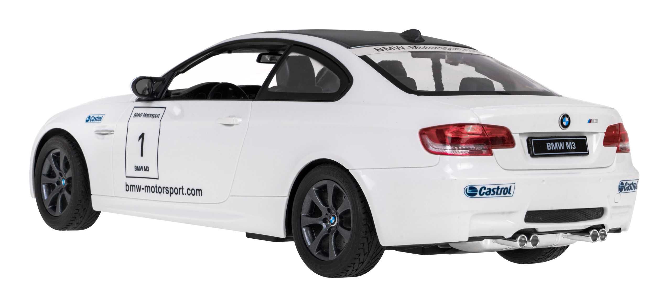 BMW M3 RASTAR 1:14 RC + Pilot 2,4 GHz KOLORY ZRC.48000