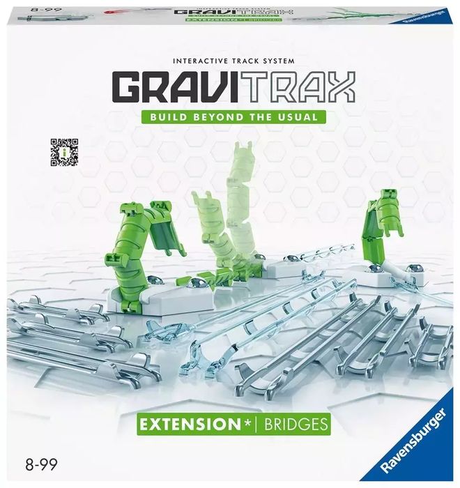 Gravitrax. Zestaw uzupełniający Mosty. Ravensburger