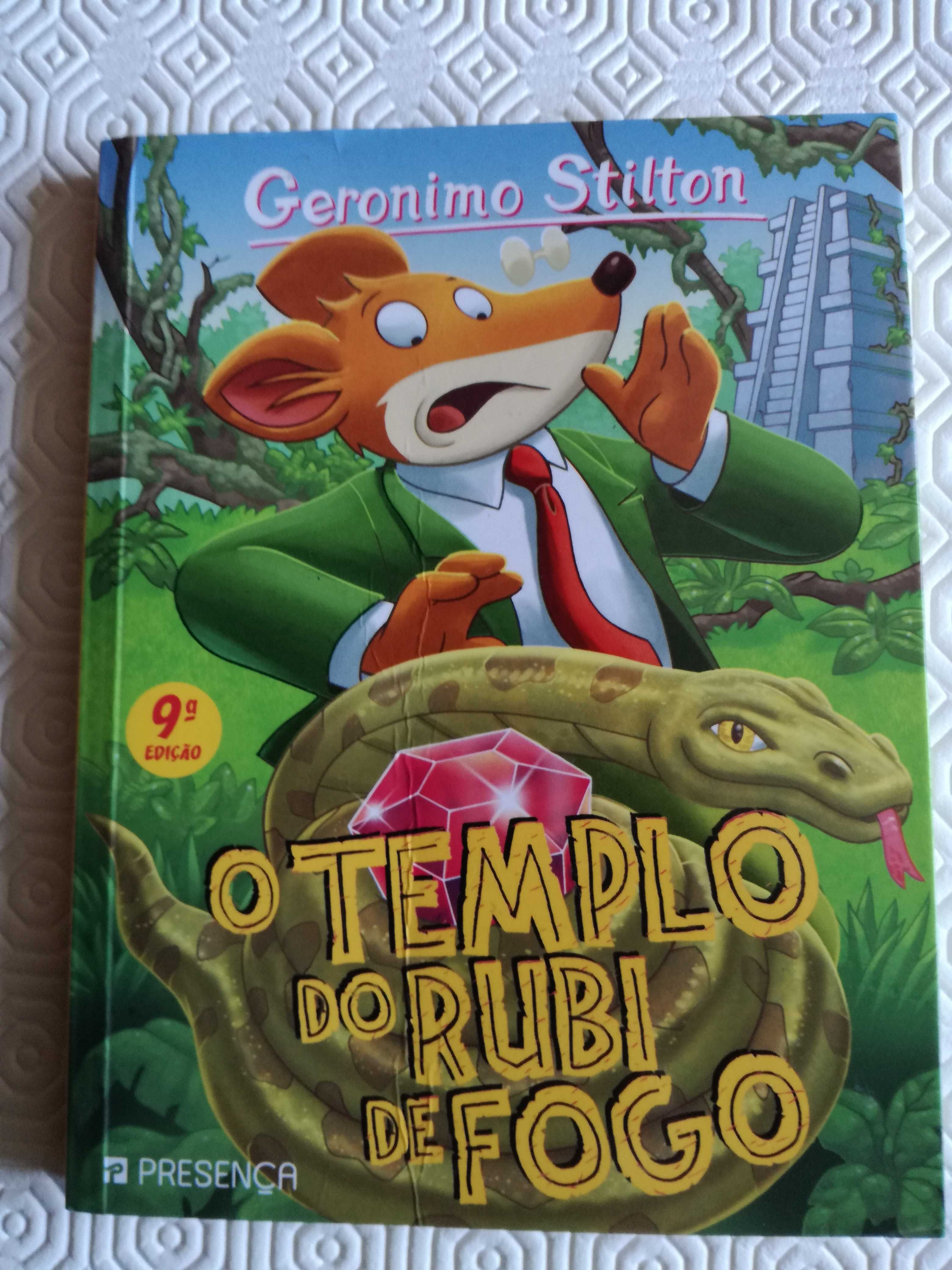 Livros Coleção Gerónimo Stilton e  Tea Stilton