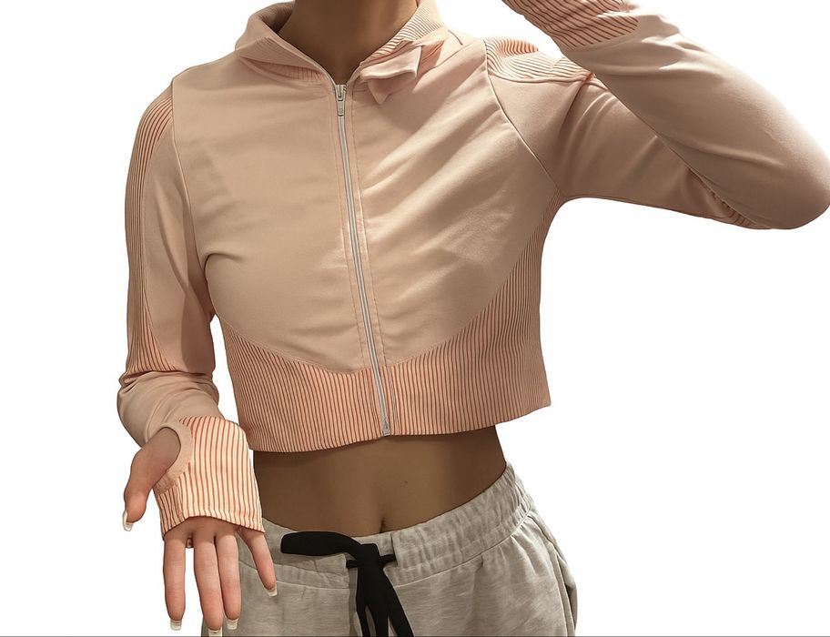 Спортивний топ Xs-S з довгими рукавами