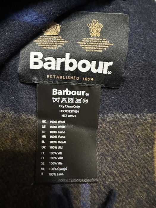 Шарф Barbour оригінал