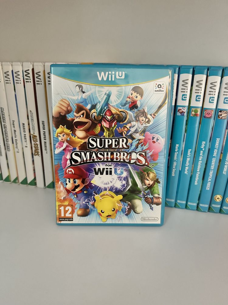 Gry nintendo switch/wii/wiiu - minecraft, mario, pokemon, smash bros