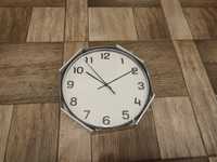 Nowy czarny zegar ścienny 28 cm IKEA